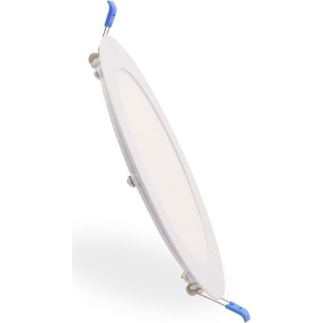 IluminaShop - Downlight panel LED circular 12W  Blanco Neutro 4500K (1/2)