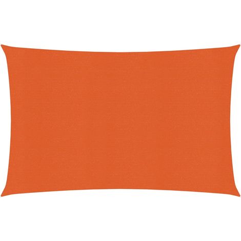 Vela de sombra 160 g/m² naranja 2 x 3,5 m HDPE 020009235 (1/5)