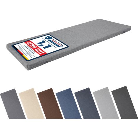 Garronda Coussin Extérieur Imperméable 100x40 cm Gris foncé-9 GD-0220
