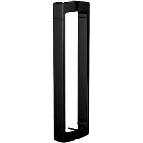 Swiss Aqua Technologies – Poignée de porte de douche en acier inoxydable – Entraxe 19,2 cm – Couleur noir – SATMADLO2C (1/2)
