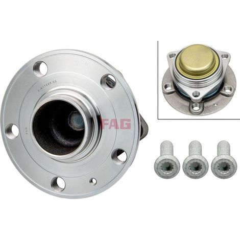 Kit de roulements de roue Schaeffler FAG 713 6111 70 AUDI 5QF 501 611 D