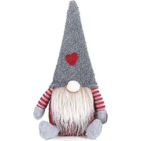 Peluche Gnome de Noël, Nain Elfe, Décoration Cadeau pour la maison ou la chambre (1/5)