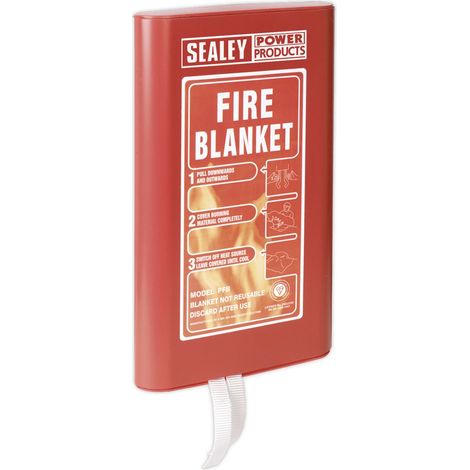 Sealey Fire Blanket 1.1 x 1.1m SFB11 (1/3)