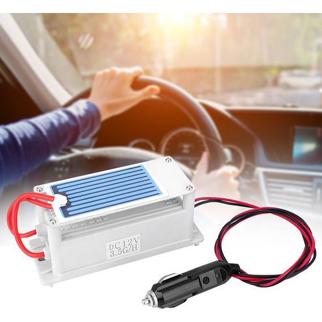 Générateur d'ozone intégré pour voiture 3,5 g DC12V, ozonateur, purificateur d'air (1/5)