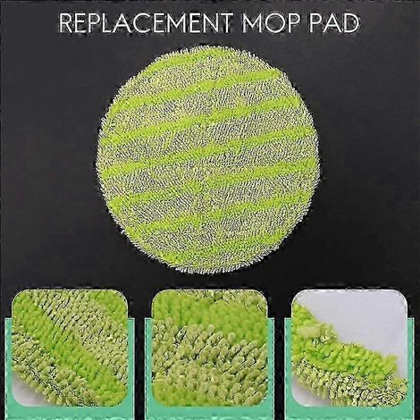 Lot de 10 lingettes de rechange AURA compatibles avec les balais-serpillères électriques rotatifs sans fil (1/5)