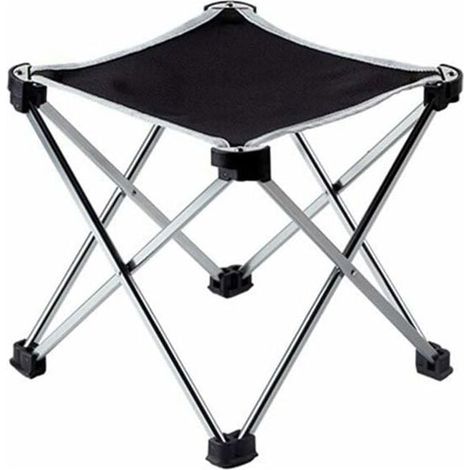 Tabouret pliant portable Chaise de pêche en alliage d'aluminium Siège de camping en plein air,Chaise de pêche Odipie (1/4)