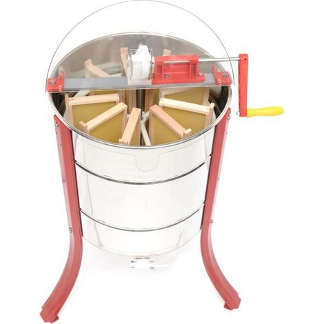 Smelatore radiale da 9 favi gabbia in plastica