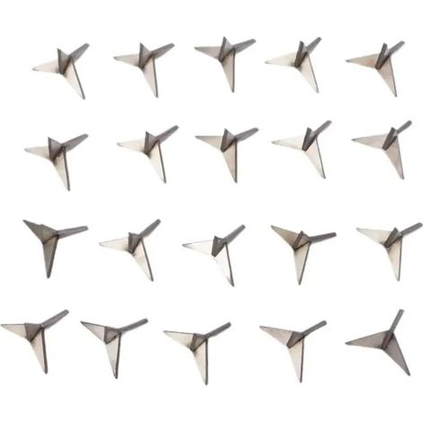 Pointes De Crevaison Légères pour Pneus Automobiles, 20 Pièces, Anti-vol, Triangle Automobile, Clous De Crevaison pour Pneus De Voiture