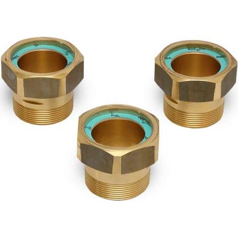 ESBE Verschraubungssatz KDT 112 Ventil-/Anschluss Gewinde G 2.1/4" x 2 Außengewinde 36552100