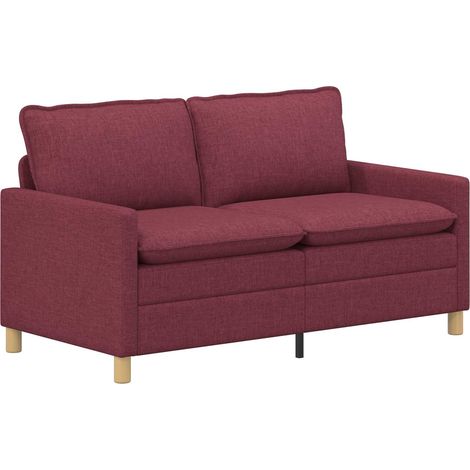 Divano Rosso Vino 156 x 81 x 87,5 cm Tessuto vidaXL