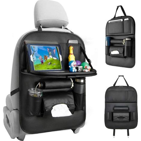 Organisateur de Voiture 1Pc Organiseur de siège arrière avec Table et Protection de Dossier pour siège de Voiture pour Enfant avec Compartiment pour-Fei Yu (1/5)