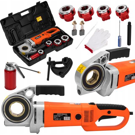 Fileteuse électrique portable 230 V 2400 W 1/2", 3/4", 1", 1-1/4" (1/5)