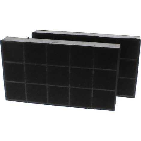 Filtre charbon rectangulaire 133 x 235 x 30mm pour Hotte, X2  71X8368 pour Hotte FAGOR