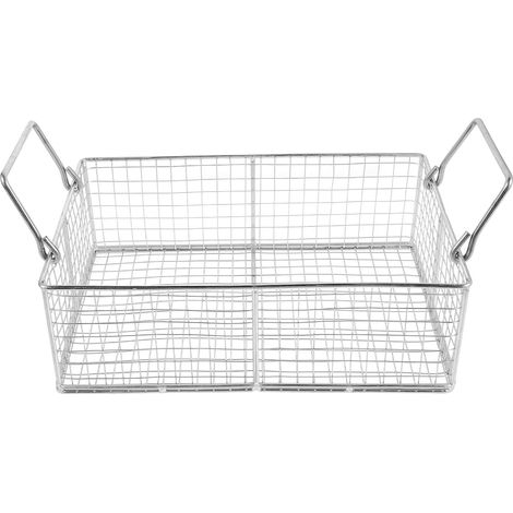 Panier de Nettoyage en Acier Inoxydable Argenté Résistant à Haute Température Filtration pour Instruments et Dispositifs Délicats en Cabinet Dentaire (1/5)