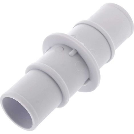 Liaison, raccord 32/32, 38/38, 32/38 pour tuyau flottant de pisicne - Blanc--TRIMEC (1/4)