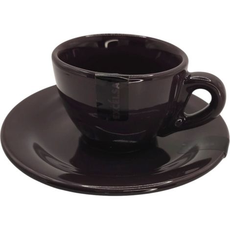 Excelsa tazzine Jumbo caffè bordeaux 2 pezzi (1/2)