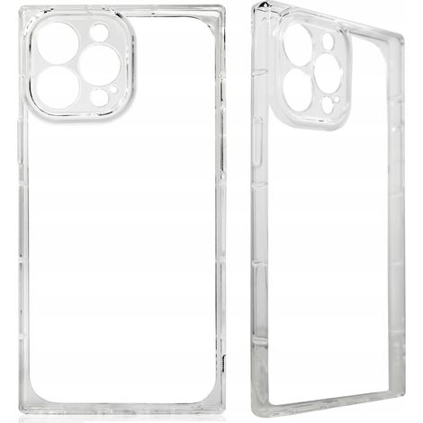 Funda cuadrada transparente para Samsung Galaxy A12 5G, cubierta de gel transparente (1/3)