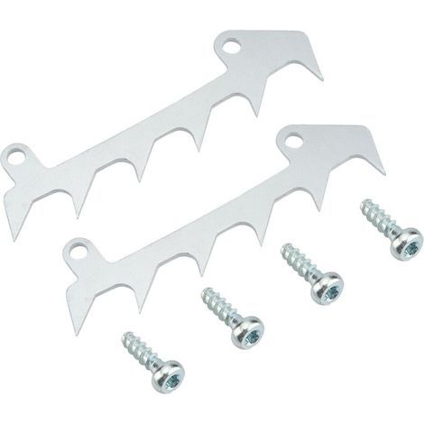 Kit de chien d’abattage en métal pour tondeuse à gazon – pointe de pare-chocs robuste, facile à installer, compatible avec la plupart des modèles (1/5)