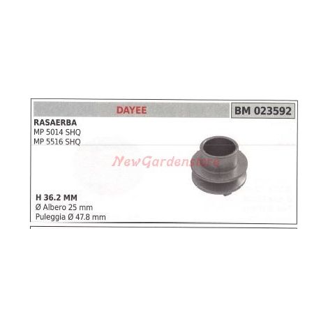 Polea tensora para cortacésped MP5014SHQ 5516SHQ DAYEE 023592