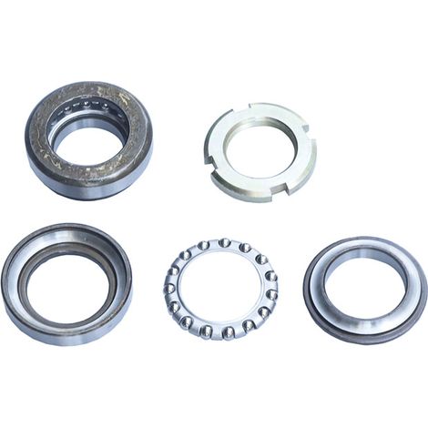 Ensemble de cuvettes en acier exclusif pour véhicules électriques Harley-Davidson (7 pièces) : cuvette de roulement de fourche avant, accessoires pour véhicules électriques, roulement de moteur, axe d (1/5)