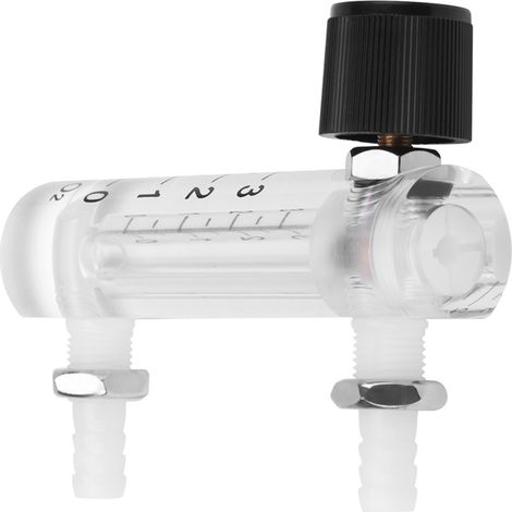 Caudalímetro LZQ-2 0-3 LPM – Válvula reguladora integrada – Para oxígeno, aire o gas (1/5)