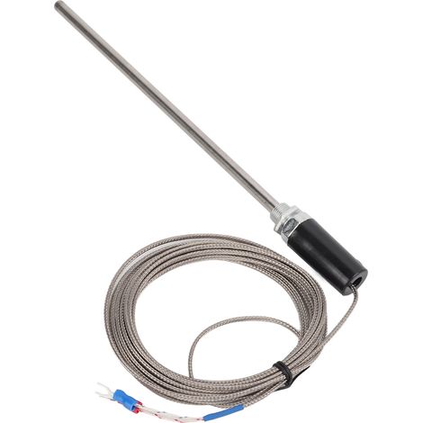 Thermocouple de type sonde M12, capteur de température en acier inoxydable de type K, sonde de température de 4 mètres. (1/5)