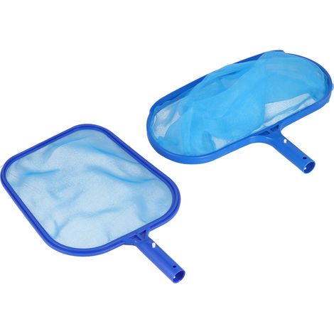 Poolreinigungsset: Tiefenlaubskimmer, Filternetz, Flachlaubskimmer