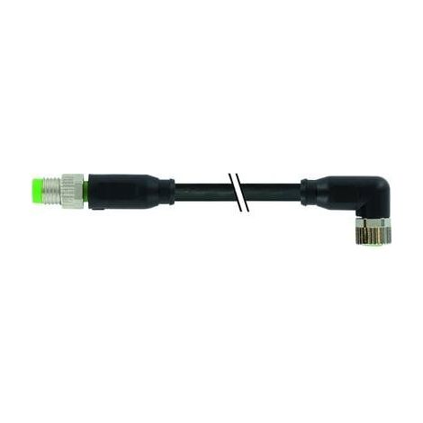 Murr Elektronik 7000-88021-6300060 Connettore confezionato per sensore o attuatore 0.60 m Numero di poli: 3 1 pz.