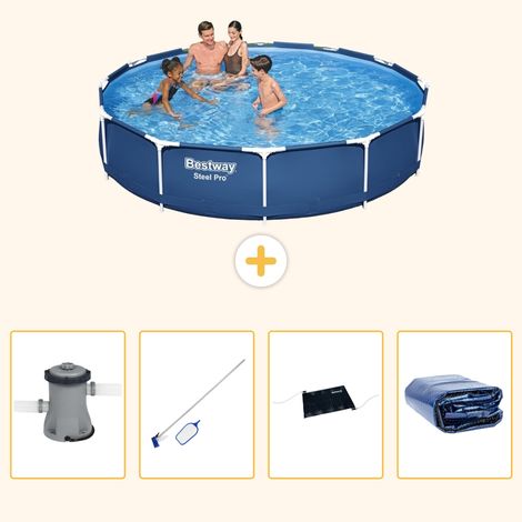 Bestway Bestway Steel Pro Ronde - 366x76 cm - 5-pièces S235 (1/5)