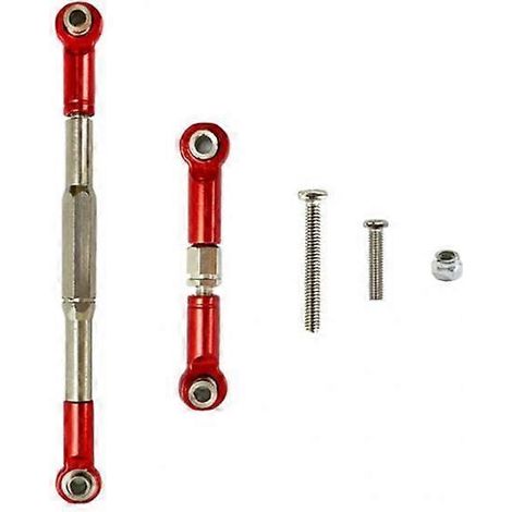Quatre tringleries de direction avec servomoteurs à l'échelle 1/16, compatibles avec les accessoires du kit de modification de camion WPL. (1/5)