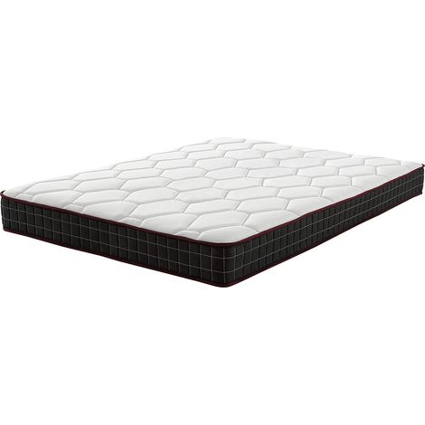 Iztoss – Matelas mémoire de forme 180x200cm – Épaisseur 15 cm – 7 zones de confort – Mousse haute densité respirante – Soutien ergonomique