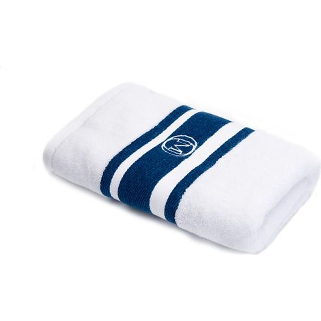 Asciugamano Monogram Linea 50x100cm Blu Navy / Officine Monogram