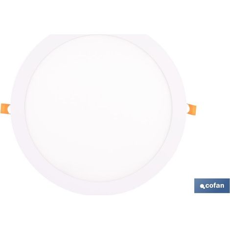 Downlight empotrable blanco SMD 24 W 2400 lm Ø295 mm 3CCT