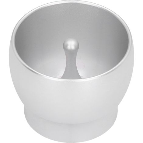Gobelet doseur en aluminium pour café moulu, anti-poussière, couleur argent. (1/5)