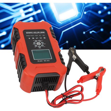 Chargeur intelligent FBC122410D pour batteries lithium-fer-phosphate (LiFePO4) et plomb-acide (AGM) (AC100-240V, norme européenne) (1/5)