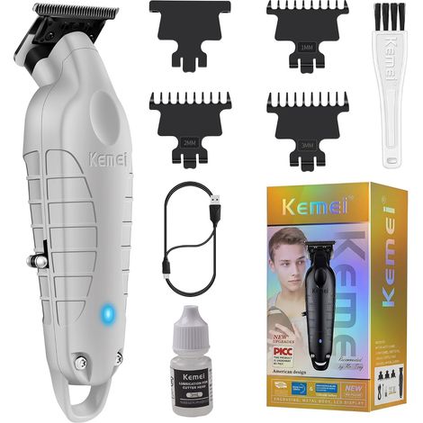 Tondeuse à Cheveux/Barbe pour Hommes, gris (1/5)