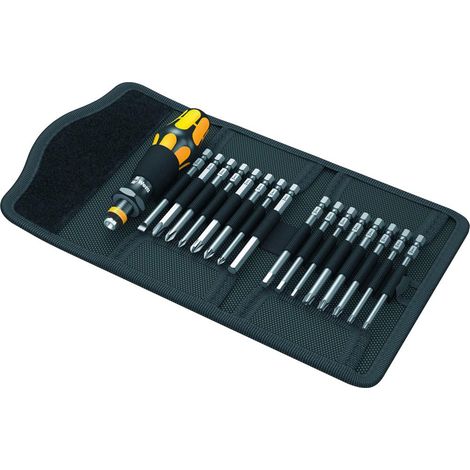 Wera Elektronik Schraubendreher-Satz mit Wechselklingen Kraftform Kompakt 60 ESD, 17-tlg. (1/10)