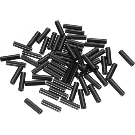 Entretoise Plastique ABS Noir M3 3.2mm Id x 7mm Od x 25mm L 120Pcs (1/5)