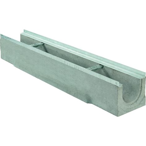 BIRCO LIGHT NW 100 RINNE MIT MASSIVSTAHLZARGE VERZ. 1,0 MTR
