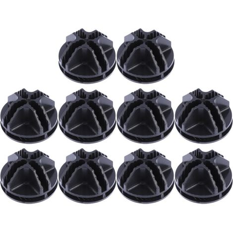 Uonlytech Lot de 30 connecteurs ABS pour armoires, fermeture (1/5)