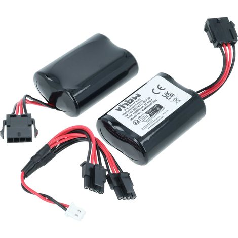 vhbw Battery compatible with Visonic PowerMaxPro MCS-740 Siren Alarm Units, Home Security, Wireless Outdoor Siren (16000mAh, 3.6 V, Li-SOCl2)