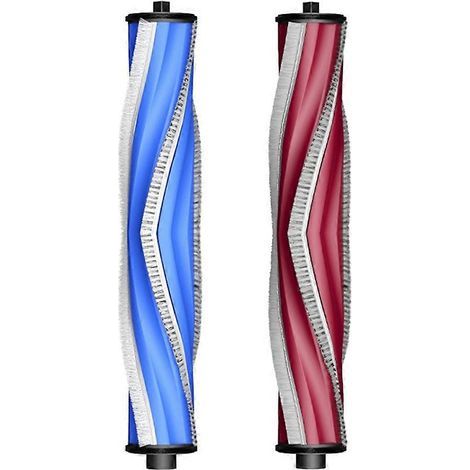 Lot de 2 brosses rotatives pour aspirateur Ecovacs T30Pro MAX, rouleaux caoutchouc principaux de rechange compatibles. (1/5)