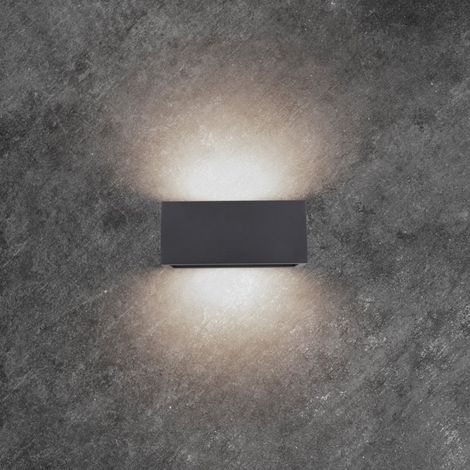 Applique Murale Extérieure Utah Gris Foncé (1/3)