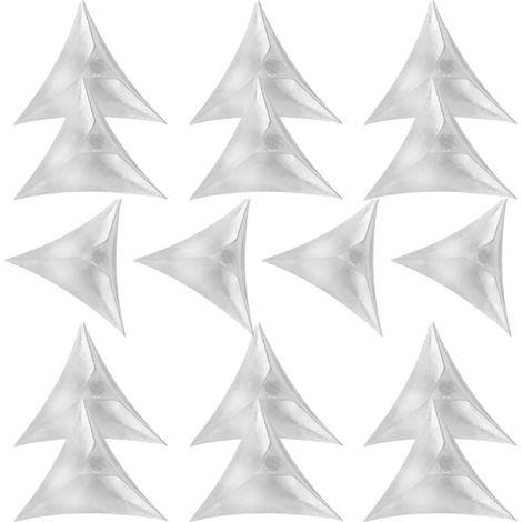 200 protège-coins pour meubles - transparent - plastique (1/5)