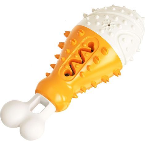 Juguete para perros con forma de baqueta, juguete de entrenamiento para masticar y masajear los músculos, juguete para perros pequeños y grandes, juguete para perros de interior y exterior, juguete di (1/4)