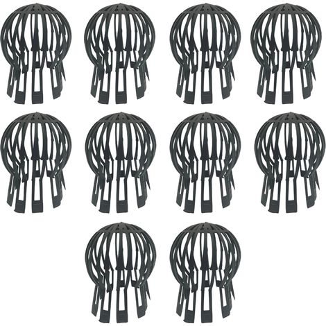 EINSIDE Parafoglie per Grondaia in Plastica PVC, 10 pezzi