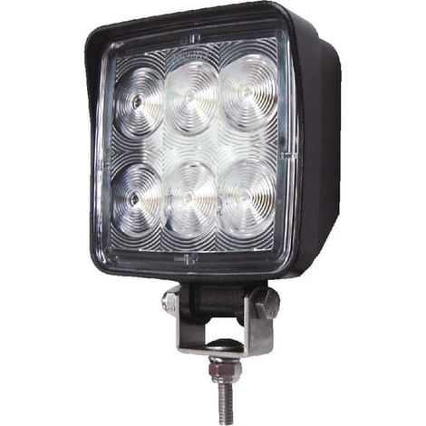Phare de travail LED carré 18W UNIVERSEL LA22810