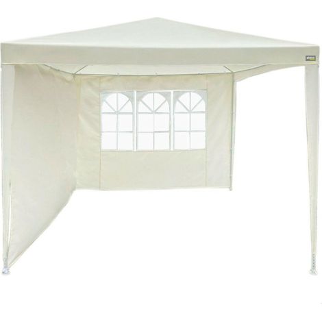 Aktive Gartenfaltgazebo creme 270x255x270 cm