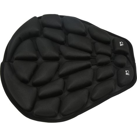 Universelles aufblasbares Motorradsitzkissen mit integrierter Handpumpe, vibrationsdämpfendem Komfort, Luftsitz für Motorrad und Roller (1/5)