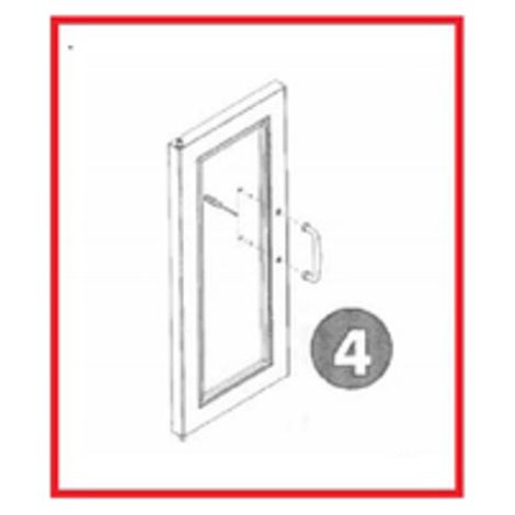 R KIT LAVATOIO RESINABIANCO (ANTA SX-DX)- 1,0 pz